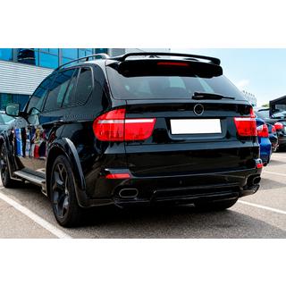 Спойлер DPT M-Style (черный глянец) BMW X5 E70 2007-2013 гг. фото 1