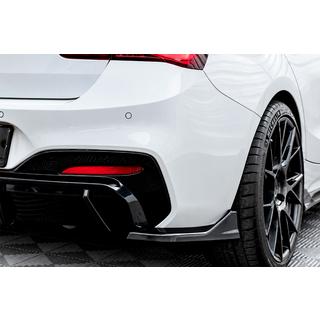 Задние накладки FLAP DPT (для F20, чёрный глянец) BMW 1 серия F20/F21 2011-2019 гг. фото 1