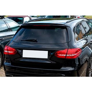 Спойлер DPT (SW, Черный Глянец) Mercedes C-class W205 2014-2021 гг. фото 1