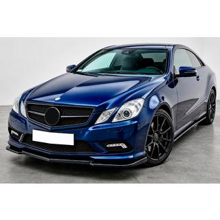 Передняя лип-накладка DPT (для AMG Line, 2010-2012, черный глянец) фото 1