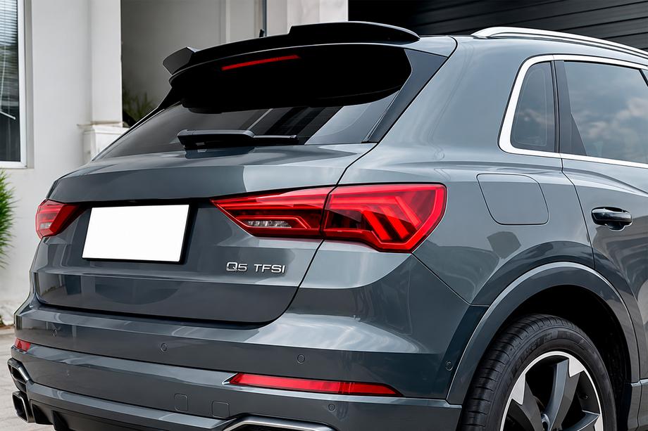 Audi Q3 2019–2025 гг. Спойлер DPT (Черный Глянец) Фото 1