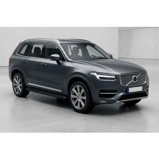 Боковые пороги Fullmond Black (2 шт., алюминий) Volvo XC90 2015- гг. фото 1