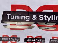 Kia Soul I 2008-2013 гг. Накладки на пороги из нержавеющей стали NataNika Premium (4 шт) фото 2