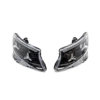 Передние фары OEM LED 2026 Black (для Vito, 2 шт.) Mercedes Vito/V-class W447 2014- гг. фото 1