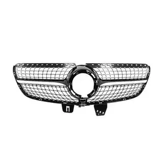Передняя решётка радиатора Diamond Black (2019-2023 для V-class) фото 1