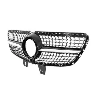 Передняя решётка радиатора Diamond Black (2019-2023 для V-class) фото 2