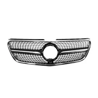 Передняя решетка радиатора Diamond Black (2014-2023 для Vito W447) фото 1