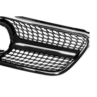Передняя решетка радиатора Diamond Black (2014-2023 для Vito W447) Mercedes Vito/V-class W447 2014- гг. фото 4