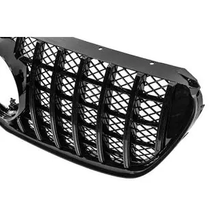 Передняя решётка радиатора Diamond Black (2014-2019 для V-class) фото 4