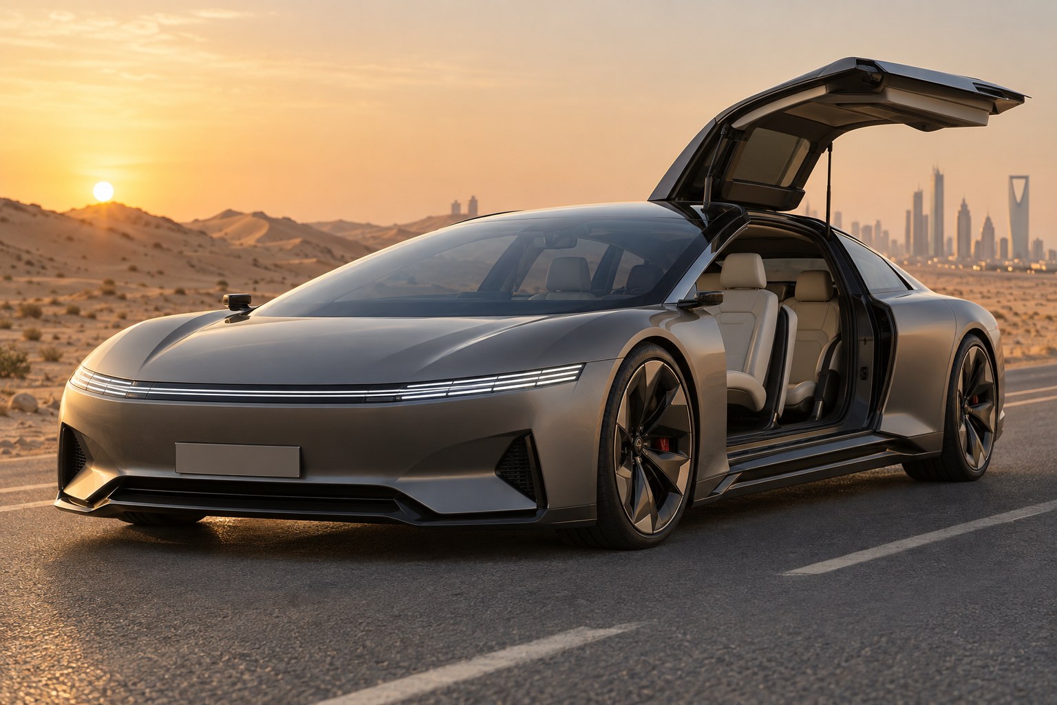 Ceer Exobot: Саудовская Аравия показала первые электромобили — седан и SUV на 850 л.с.