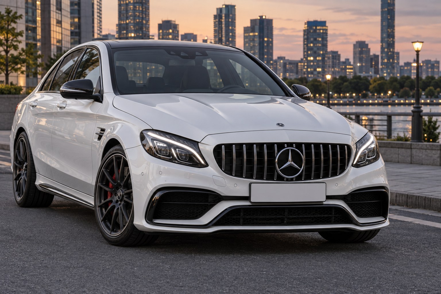 Mercedes C-Class W205 в стиле W206 или C63 AMG: рестайлинг и обвес – что реально поставить