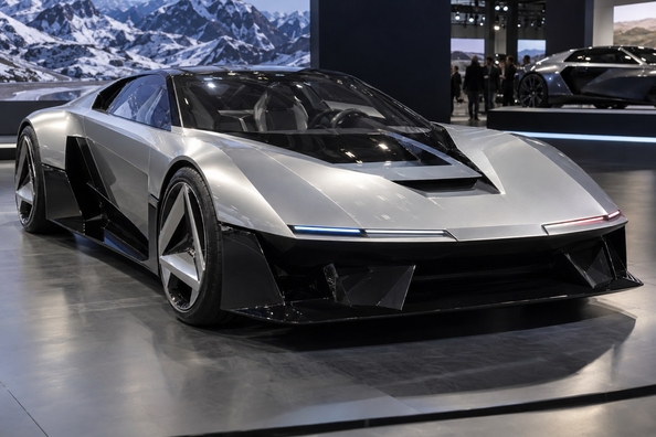 Alpine PS1 («Projet Spécial 1») стал A310 Vision: что показала Alpine в Париже фото 2