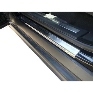 Накладки на пороги Natanika Premium (4 шт, нержавейка) Range Rover Evoque 2012-2018 гг. фото 1