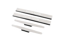 Накладки на пороги Natanika Premium (4 шт, нержавейка) фото 2