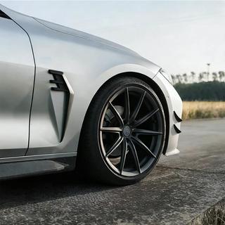 Карбоновые накладки на крылья BMW 4 серия G22/23/26 2020- гг. фото 1