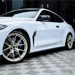 Карбоновые накладки на крылья BMW 4 серия G22/23/26 2020- гг. фото 2