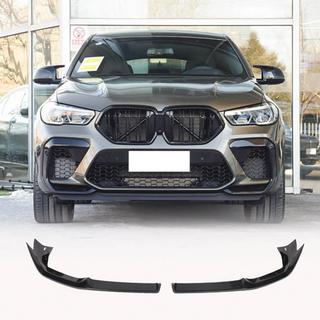 Накладки на передний бампер Flap (для F96 2018-2022, Карбон) BMW X6 G06 2019–2027 гг. фото 1
