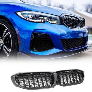 Ноздри Diamond Carbon (2018-2022) BMW 3 серия G20/G21 2018- гг. фото 1