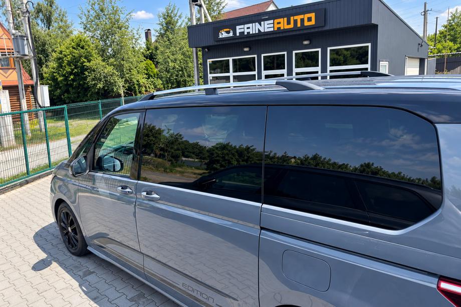 Volkswagen T7 2021- гг. Хромированные Рейлинги Фото 2