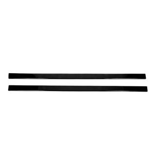 Уценка Универсальные накладки на боковые пороги DPT Lower Lip Black (глянцевый черный) фото 1