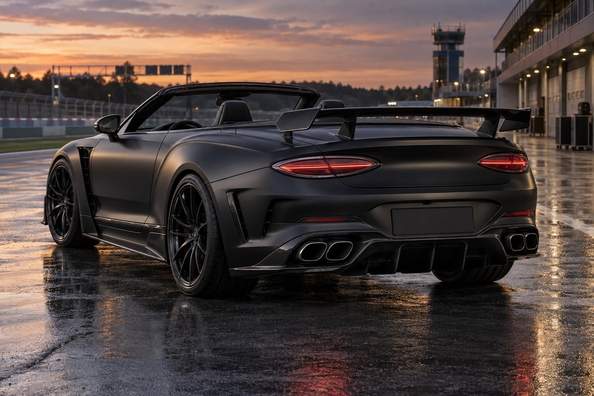 Bentley Continental GT Supersports без крыши: 666-сильный кабриолет — что известно