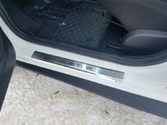 Dacia Duster 2008-2018 гг. Накладки на пороги Natanika Premium (4 шт, нержавейка) фото 4