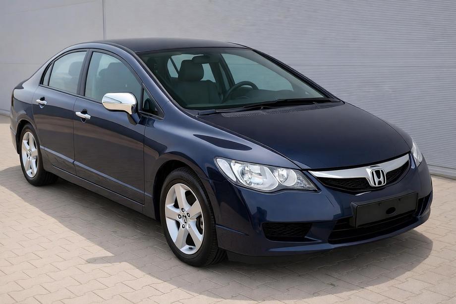 Honda Civic Sedan VIII 2006-2011 гг. Накладки на Зеркала (2 шт, ABS) Фото 1
