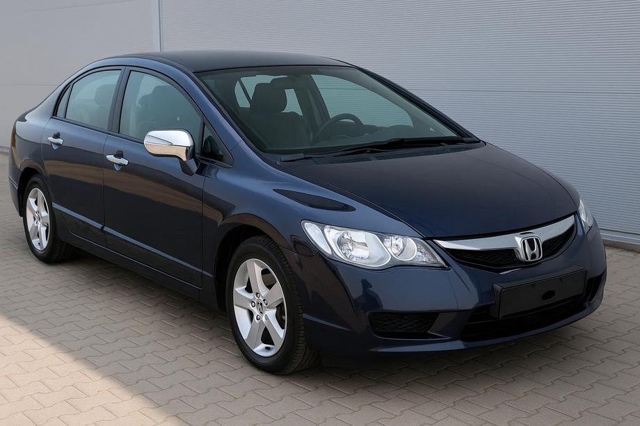 Honda Civic Sedan VIII 2006-2011 гг. Накладки на Зеркала (2 шт, ABS) Image