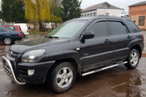 Kia Sportage 2004-2010 гг. Боковые трубы (2 шт., нержавейка) фото 1