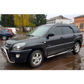 Боковые трубы (2 шт., нержавейка) фото 1