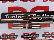 Volkswagen Golf 5 2003-2009 гг. Накладки на пороги Natanko Premium (нержавейка) фото 2