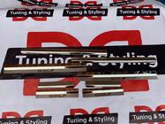 Volkswagen Golf 5 2003-2009 гг. Накладки на пороги Natanko Premium (нержавейка) фото 3