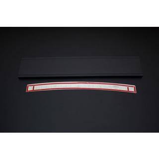 Накладка на задний бампер OmsaLine (нержавейка) Ford Fiesta 2008-2017 гг. фото 3