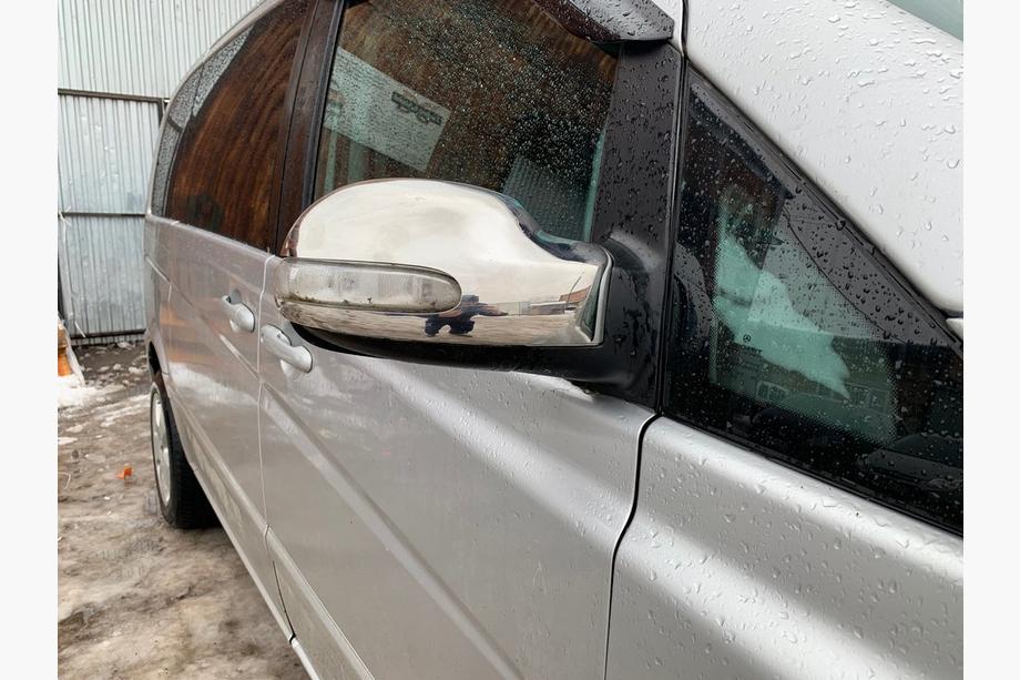 Mercedes Vito W639 2004-2014 гг. Накладки на Зеркала Нержавейка (2004-2010, Viano, 2 шт) Фото 3