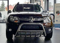 Renault Duster 2008–2017 гг. Защита переднего бампера без надписи WT003 (нержавейка) фото 3