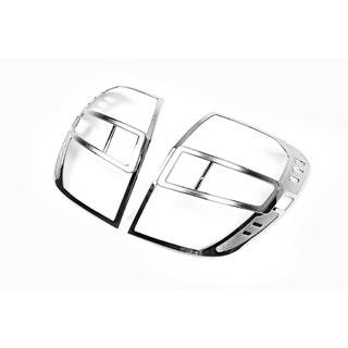 Накладки на Задние Фонари (2 шт, пластик) Chevrolet Captiva 2006-2019 гг. фото 2