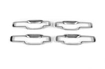 Хромированные Накладки на Ручки Дверей (4 шт, пластик) фото 4