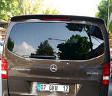 Mercedes Vito/V-class W447 2014- гг. Спойлер (под покраску) фото 2