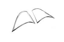 Mercedes ML W163 1997-2005 гг. Хром Накладки на Задние Фонари (2 шт, пластик) фото 4