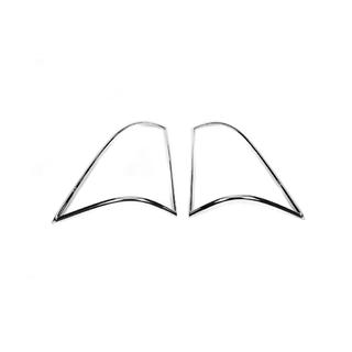 Хром Накладки на Задние Фонари (2 шт, пластик) Mercedes ML W163 1997-2005 гг. фото 2