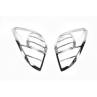 Накладки на Задние Фонари 2006-2009 (2 шт, пластик) Toyota Rav 4 2006-2013 гг. фото 2