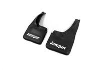 Citroen Jumper 1995-2006 гг. Премиум модельные брызговики с углублениями (2 шт) фото 2