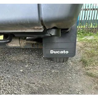 Брызговики Premium прямые (2шт) Fiat Ducato 1995-2006 гг. фото 3