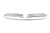 Mercedes Sprinter W901/902/903/904/905 1995-2006 гг. Хромированные накладки на окантовку решетки радиатора (2000-2002, 7 частей, нержавейка) фото 2