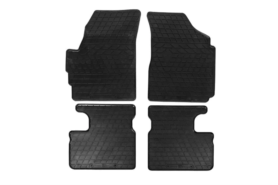 Daewoo Matiz 1998-2008 гг. Резиновые коврики (4 шт, Stingray Premium) Image