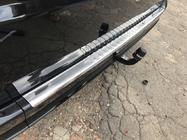 Накладка на задний бампер с загибом (Carmos V1, нержавейка) фото 7