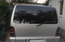 Mercedes Vito W638 1996-2003 гг. Хромированные Накладки на Задние Фонари (2 шт, Нержавейка) фото 3