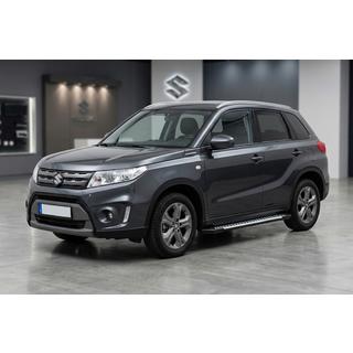 Боковые Подножки Line (2 шт., Алюминий) Suzuki Vitara 2015- гг. фото 1