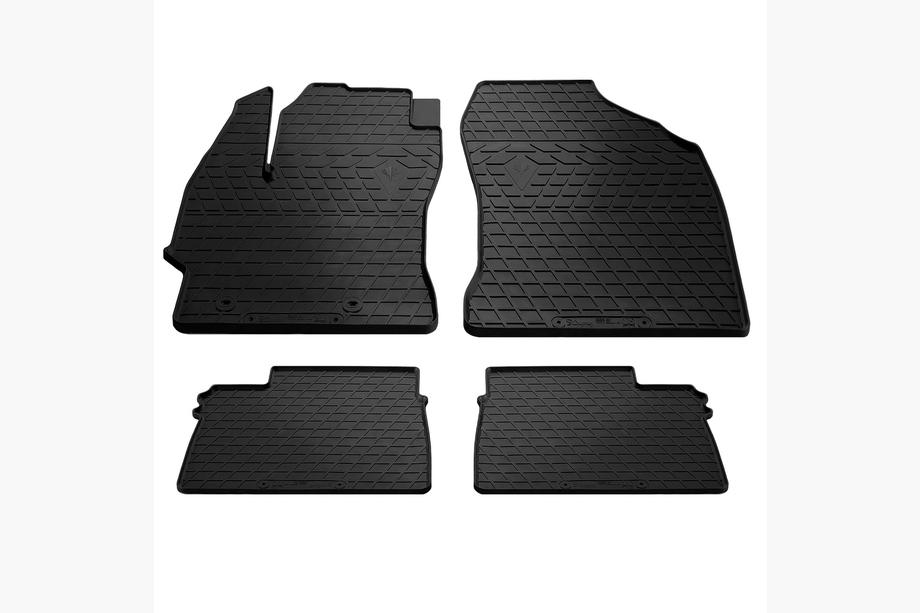Toyota Corolla 2013-2019 гг. Резиновые коврики (4 шт, Stingray Premium) Image