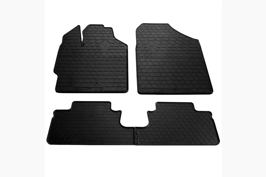 Toyota Yaris 2006-2011 гг. Резиновые коврики (4 шт, Stingray Premium)